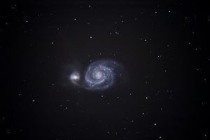 galaxia con celestron advanced
