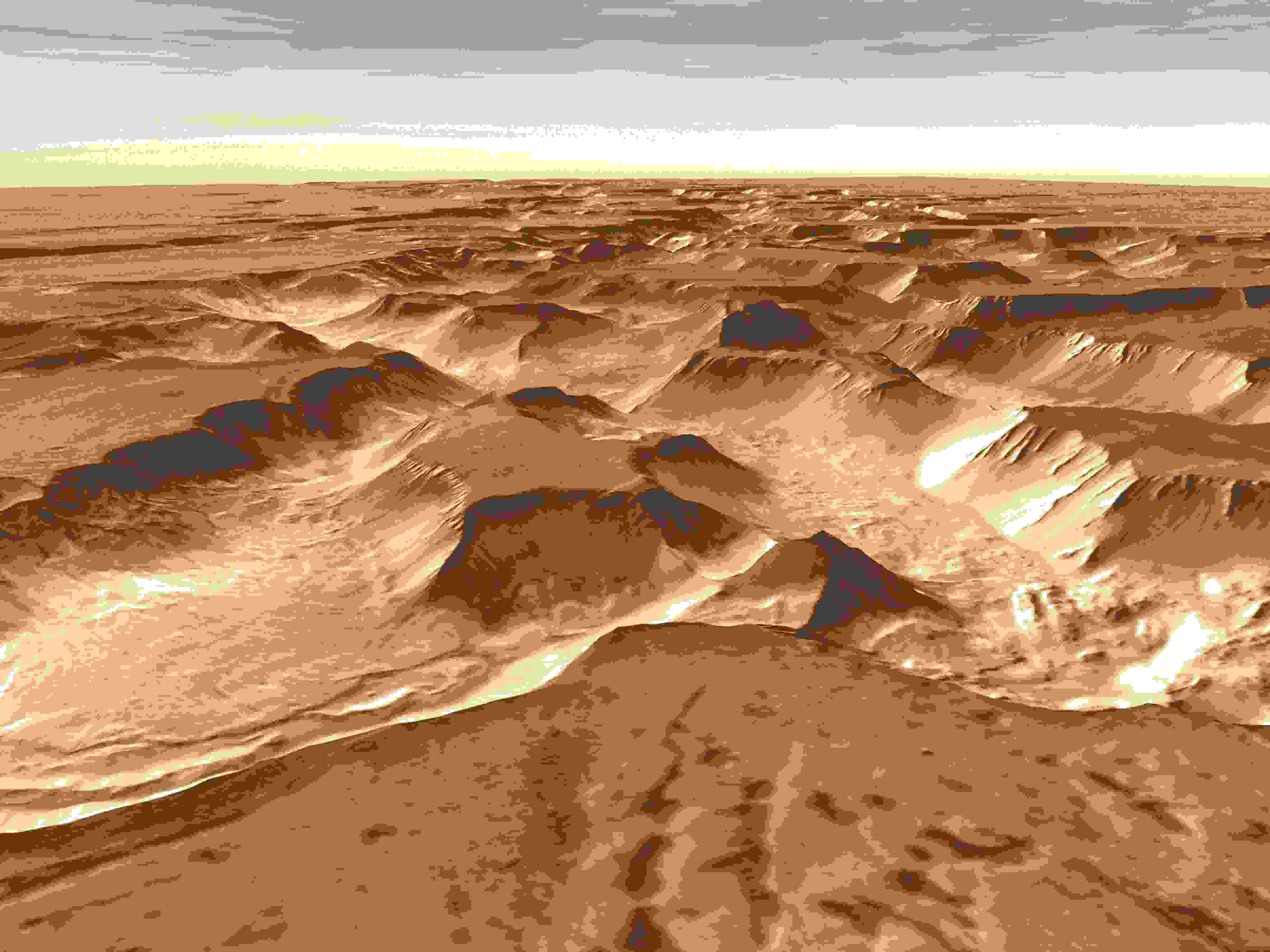 Los ríos en Marte