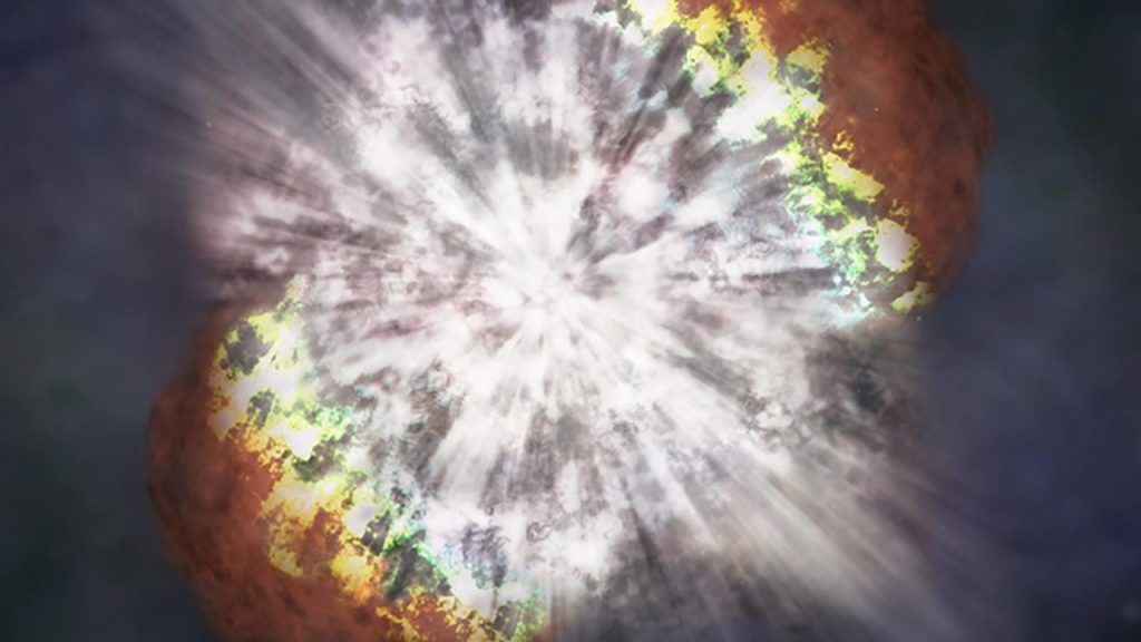explosión supernova emite polvo que se deposita en la antártida